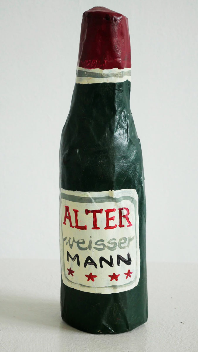 silky, alter, weisser, Mann
